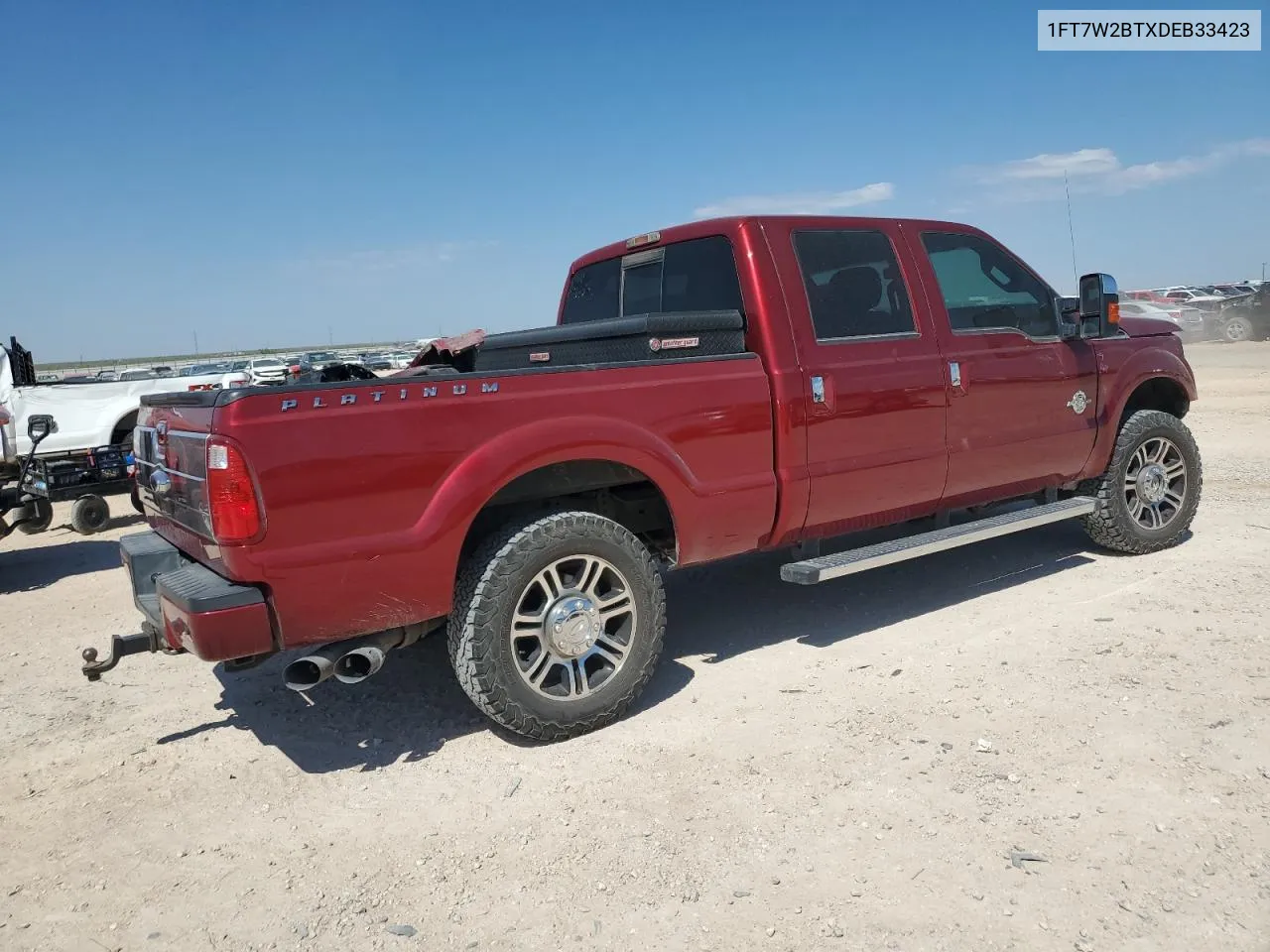 2013 Ford F250 Super Duty VIN: 1FT7W2BTXDEB33423 Lot: 71282654