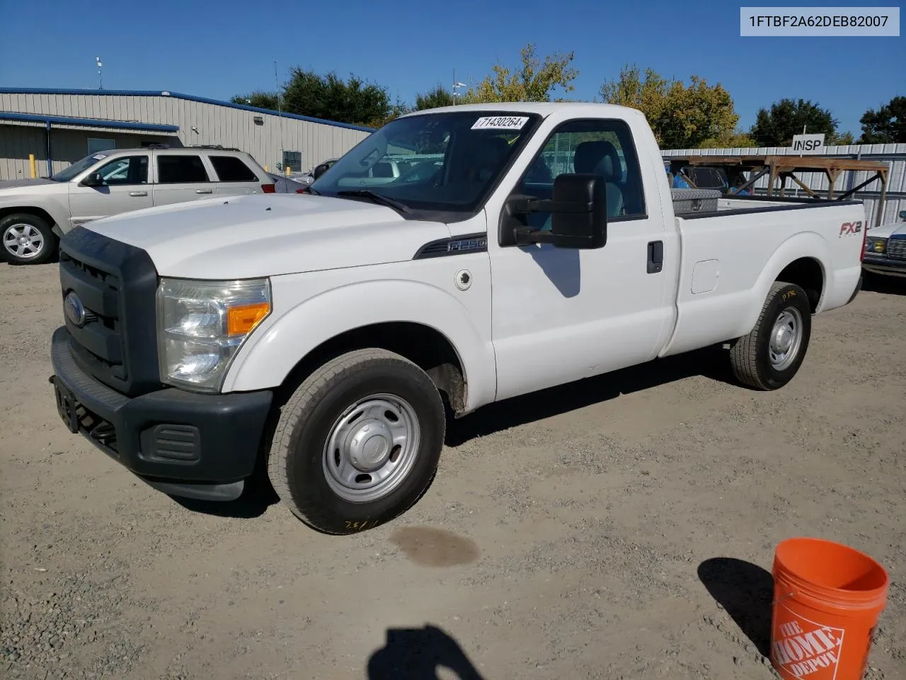 1FTBF2A62DEB82007 2013 Ford F250 Super Duty