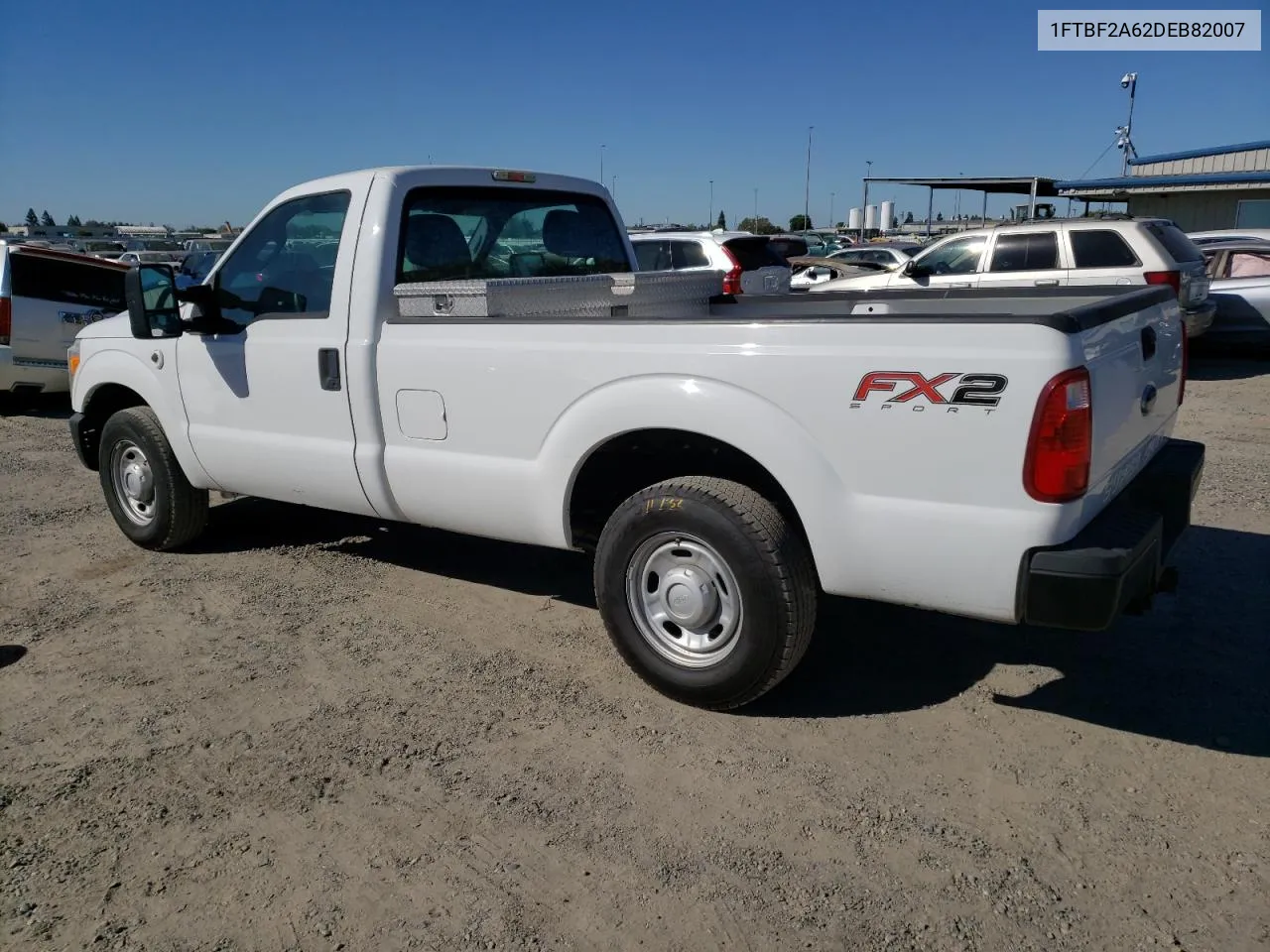 1FTBF2A62DEB82007 2013 Ford F250 Super Duty