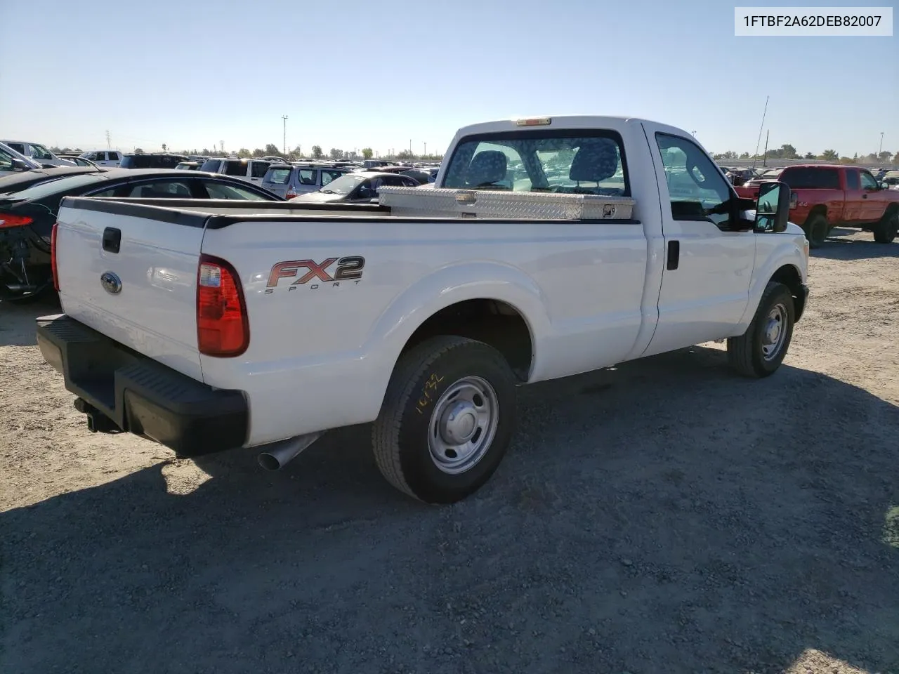 1FTBF2A62DEB82007 2013 Ford F250 Super Duty