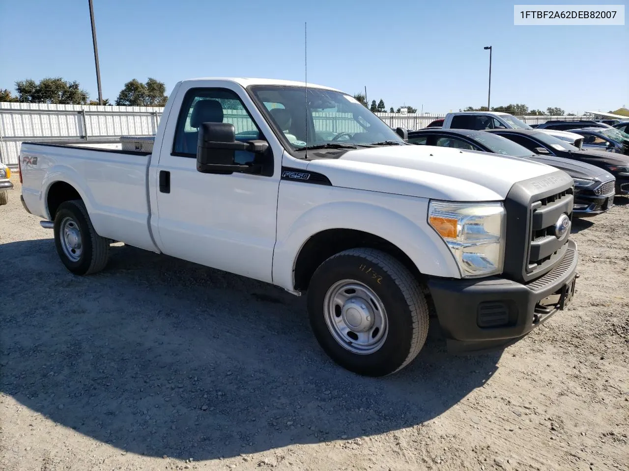 1FTBF2A62DEB82007 2013 Ford F250 Super Duty