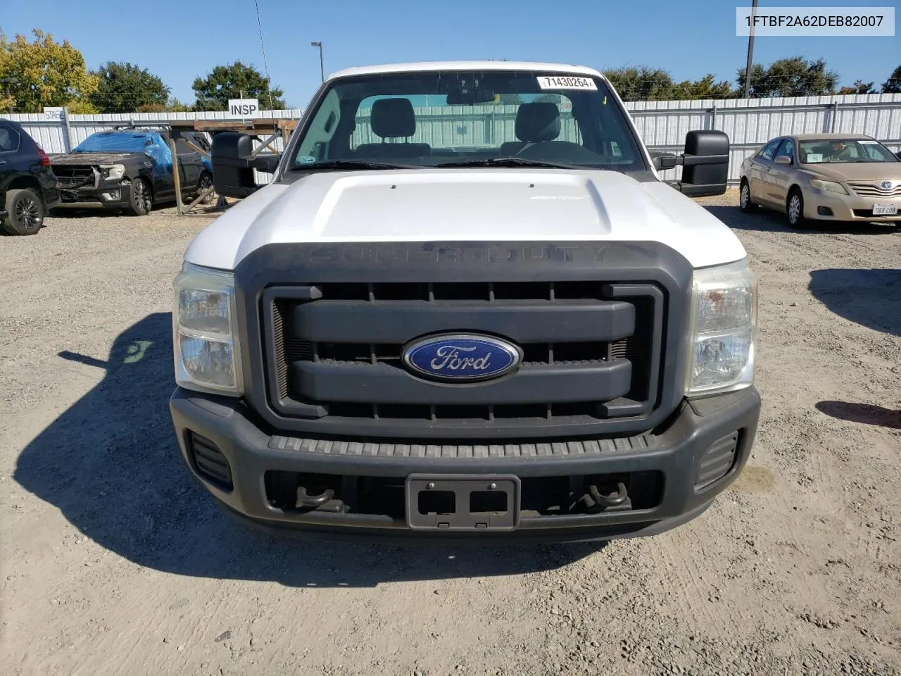 2013 Ford F250 Super Duty VIN: 1FTBF2A62DEB82007 Lot: 71430264