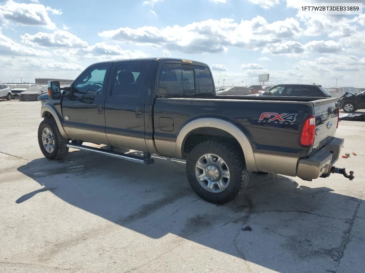 2013 Ford F250 Super Duty VIN: 1FT7W2BT3DEB33859 Lot: 71585984