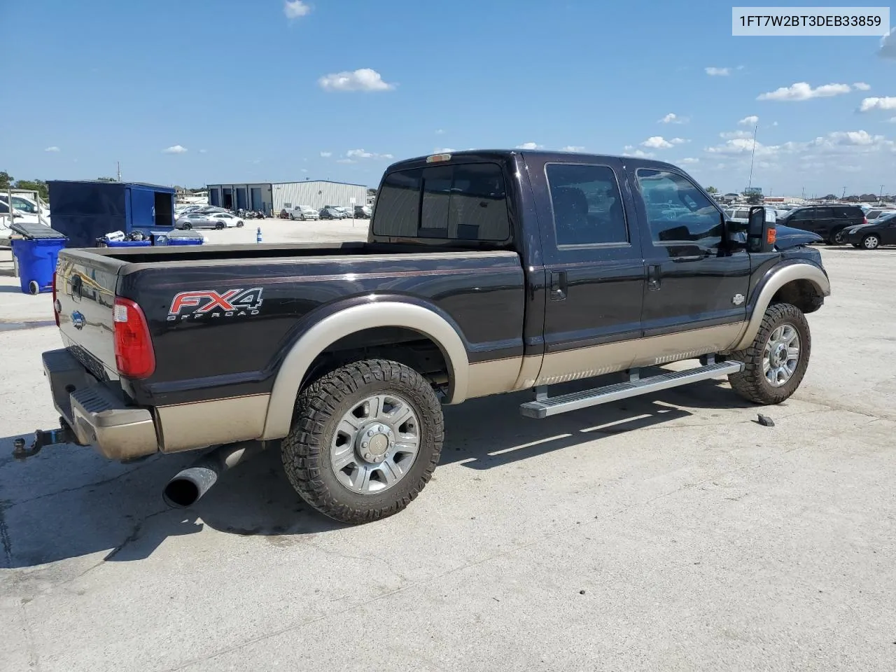 2013 Ford F250 Super Duty VIN: 1FT7W2BT3DEB33859 Lot: 71585984