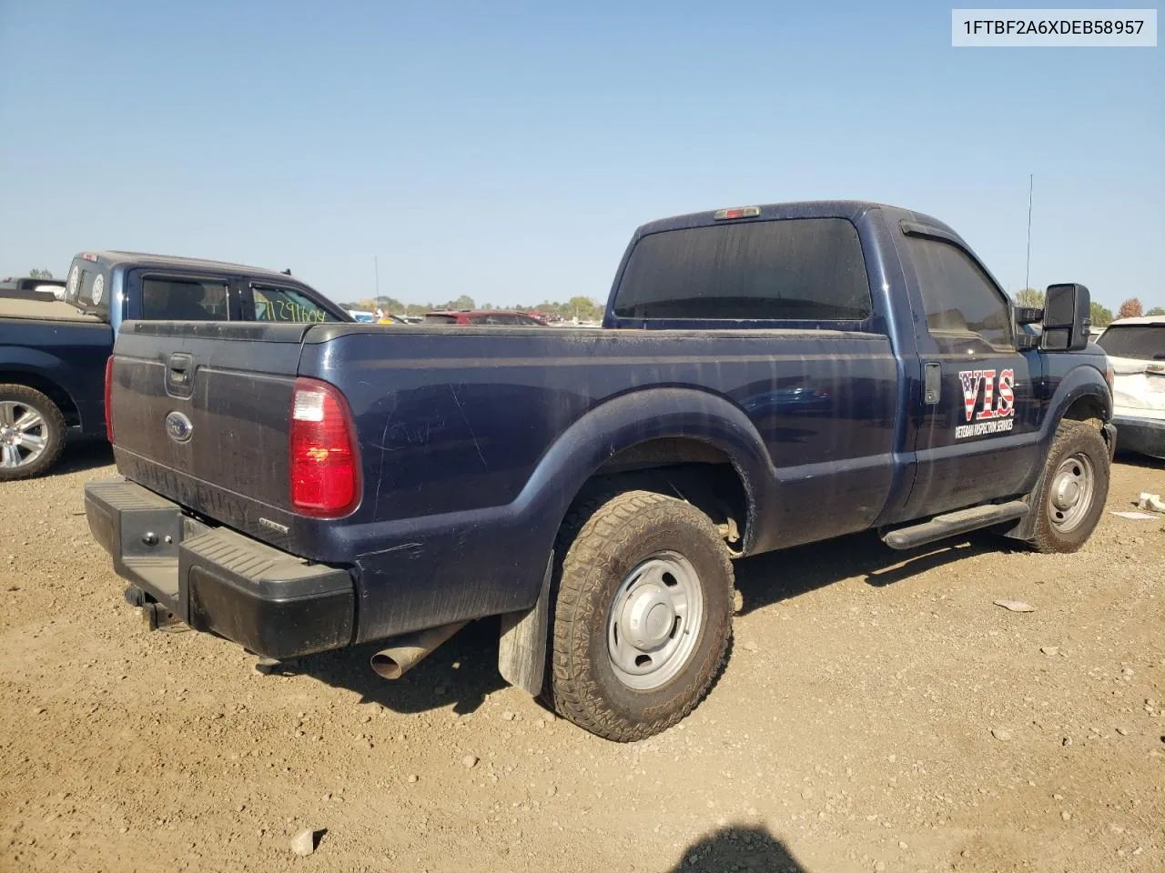 2013 Ford F250 Super Duty VIN: 1FTBF2A6XDEB58957 Lot: 71778034