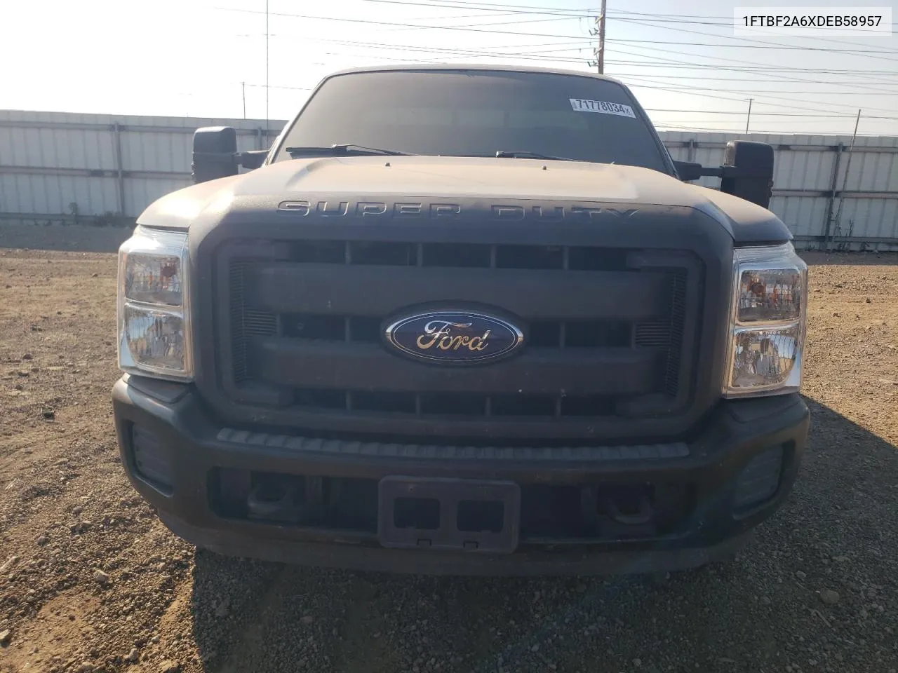 1FTBF2A6XDEB58957 2013 Ford F250 Super Duty