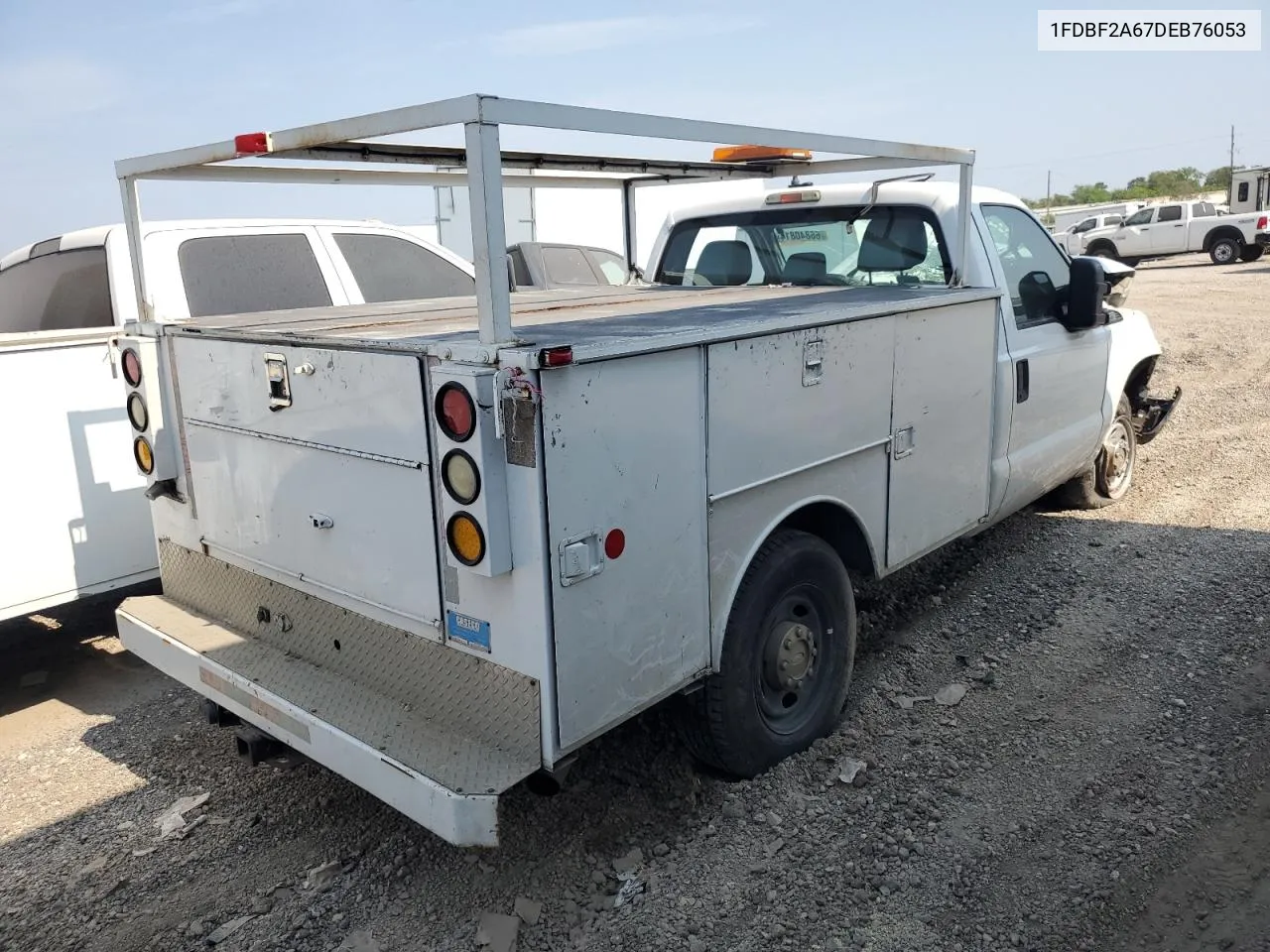 2013 Ford F250 Super Duty VIN: 1FDBF2A67DEB76053 Lot: 71851254