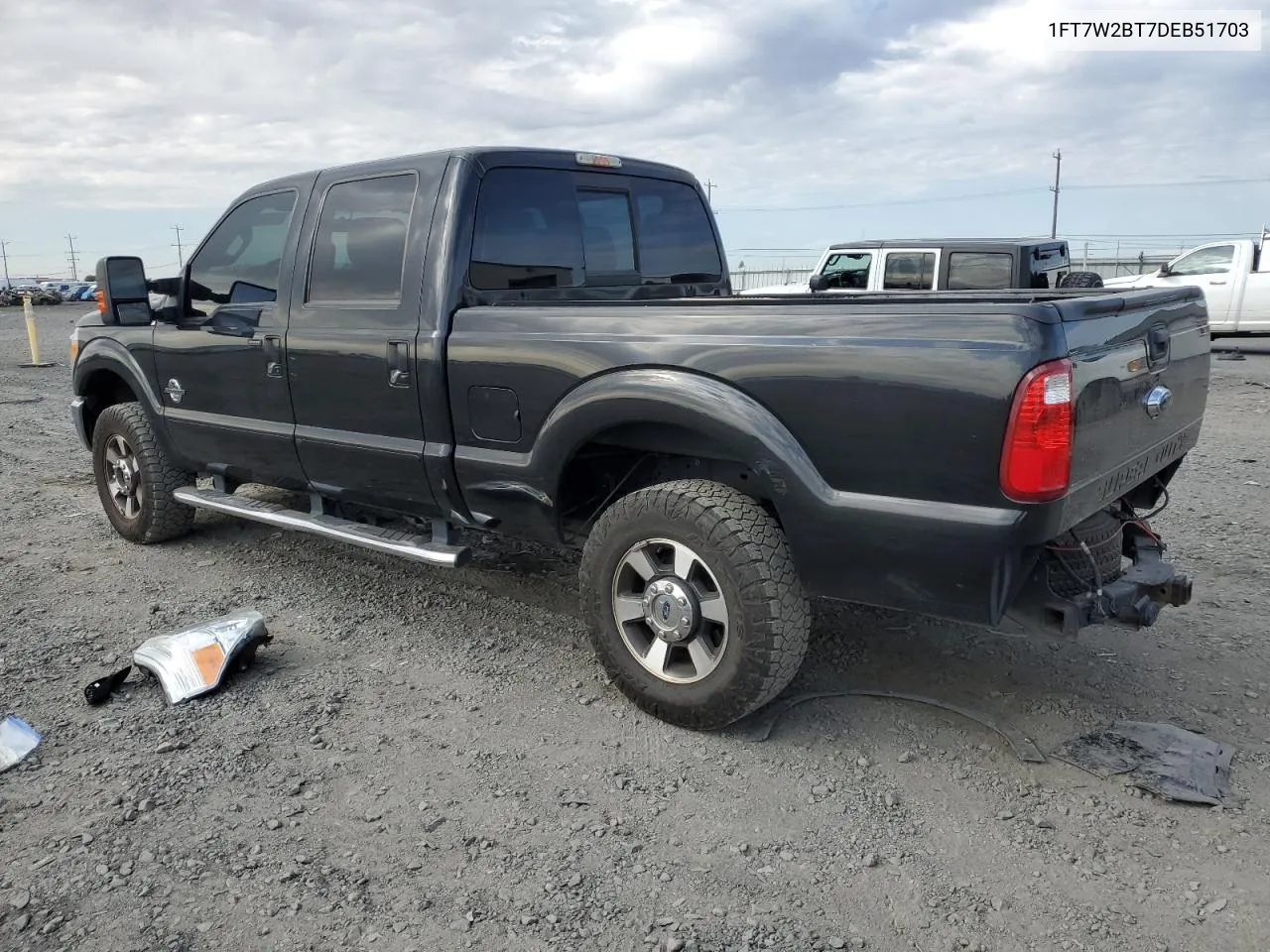 2013 Ford F250 Super Duty VIN: 1FT7W2BT7DEB51703 Lot: 72163774