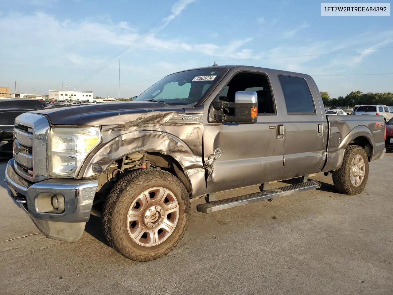 2013 Ford F250 Super Duty VIN: 1FT7W2BT9DEA84392 Lot: 72625794