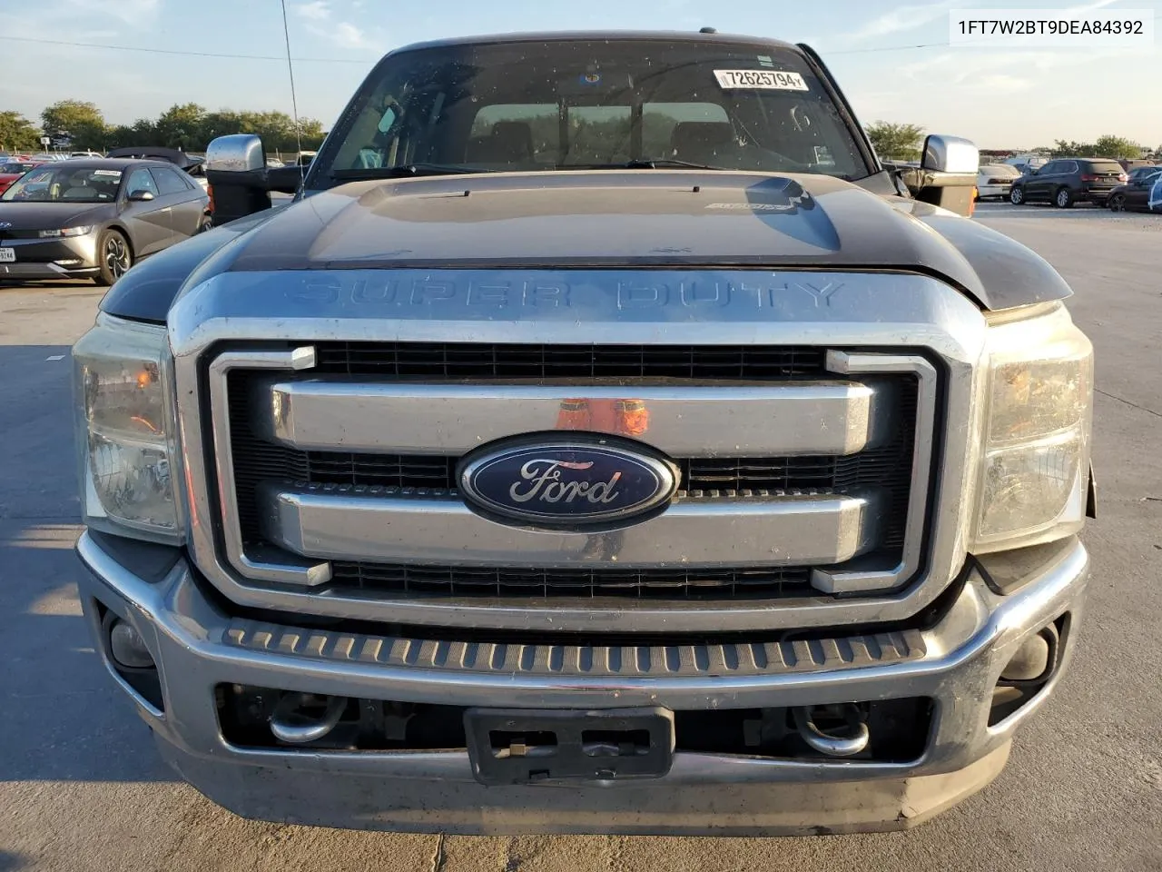 2013 Ford F250 Super Duty VIN: 1FT7W2BT9DEA84392 Lot: 72625794