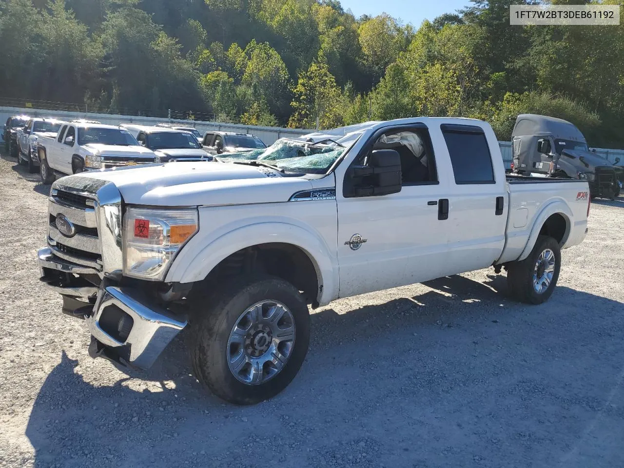 2013 Ford F250 Super Duty VIN: 1FT7W2BT3DEB61192 Lot: 74691824