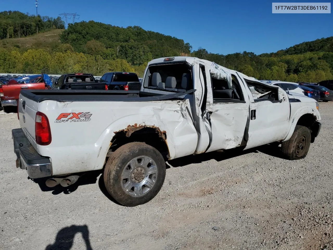 2013 Ford F250 Super Duty VIN: 1FT7W2BT3DEB61192 Lot: 74691824