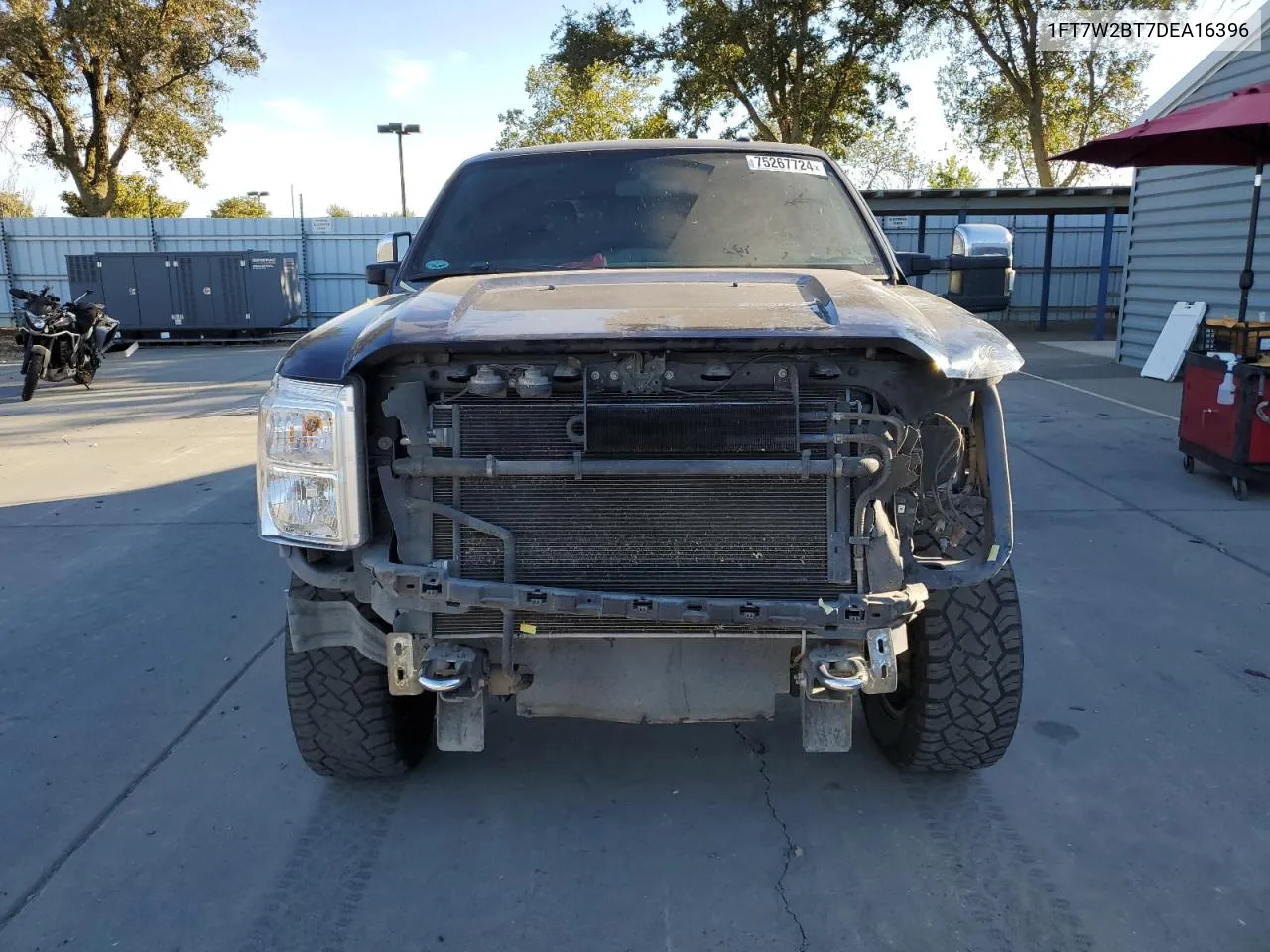 2013 Ford F250 Super Duty VIN: 1FT7W2BT7DEA16396 Lot: 75267724