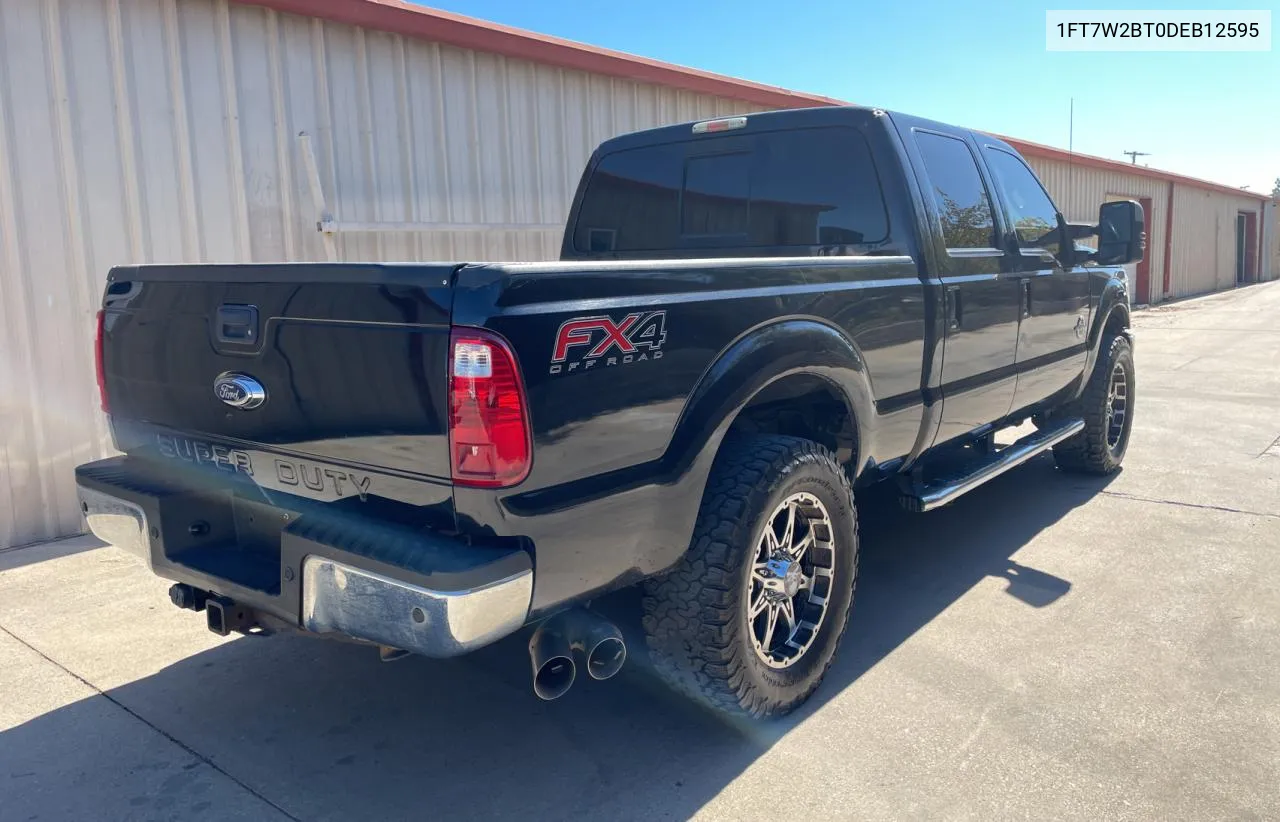 2013 Ford F250 Super Duty VIN: 1FT7W2BT0DEB12595 Lot: 76743704