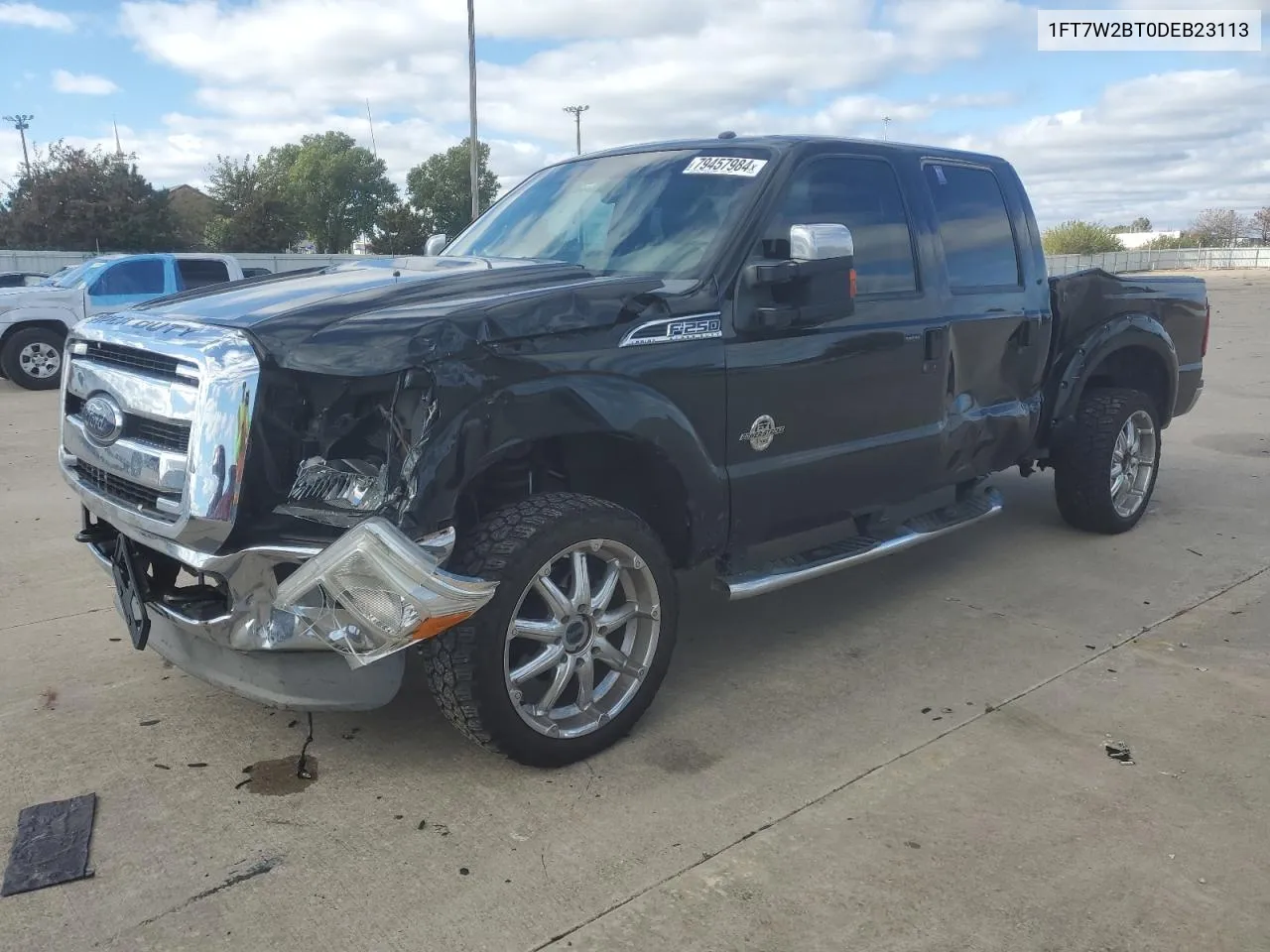 2013 Ford F250 Super Duty VIN: 1FT7W2BT0DEB23113 Lot: 79457984