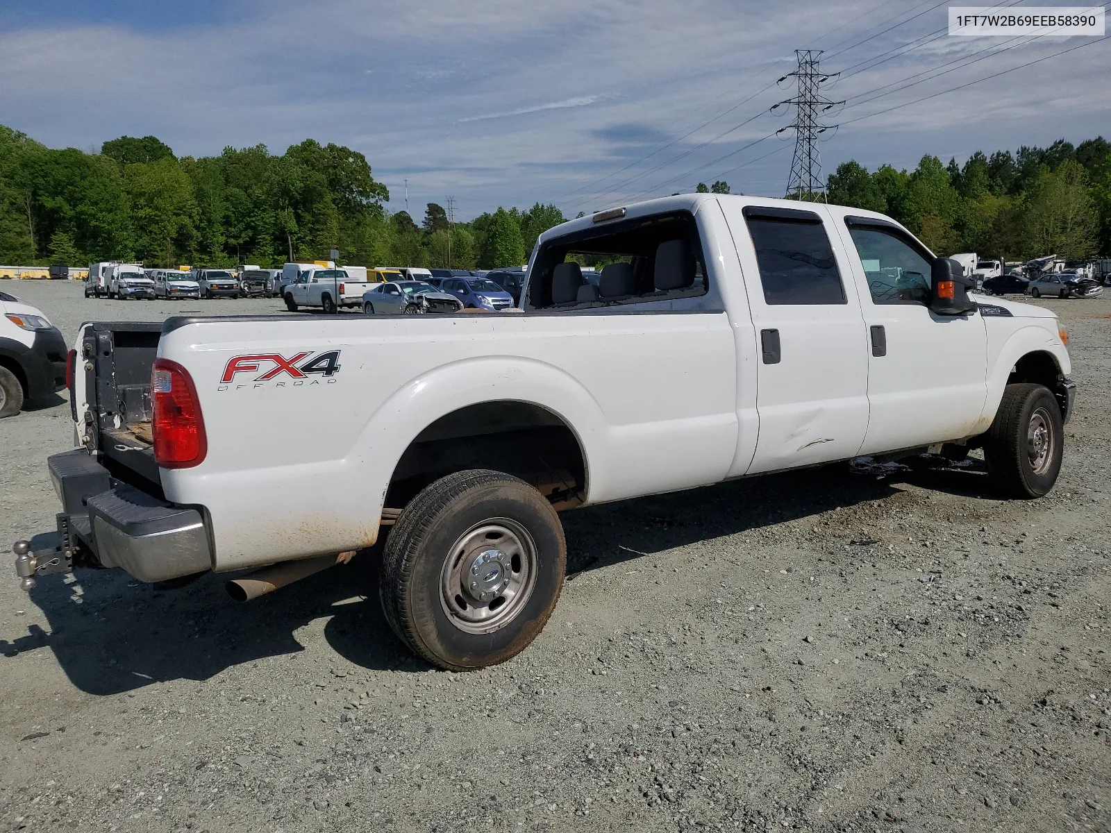 2014 Ford F250 Super Duty VIN: 1FT7W2B69EEB58390 Lot: 51764694