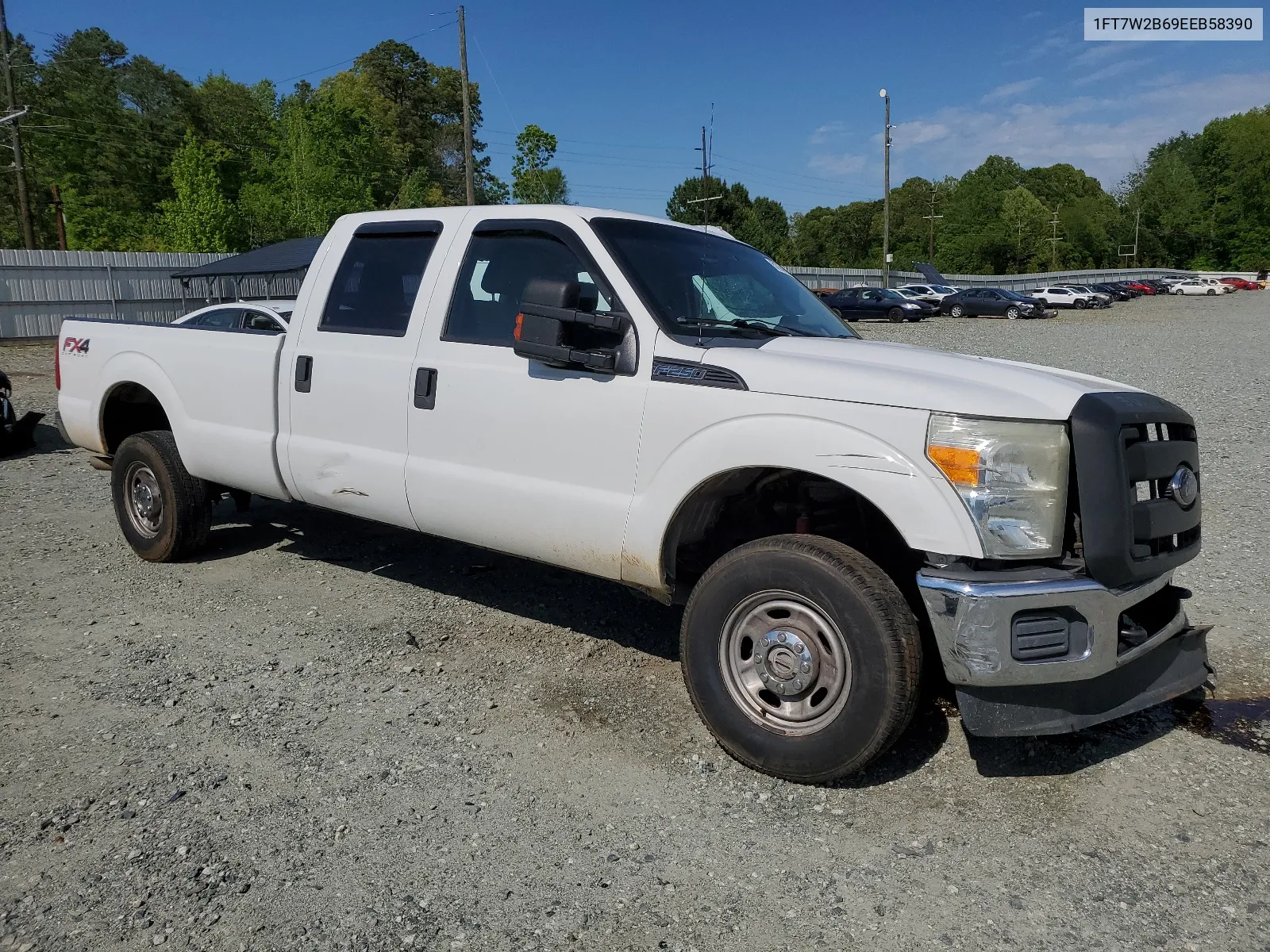 1FT7W2B69EEB58390 2014 Ford F250 Super Duty