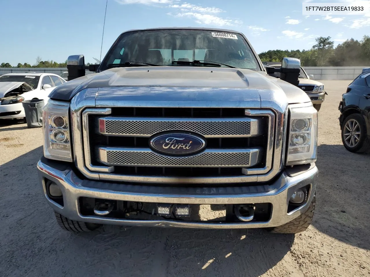 2014 Ford F250 Super Duty VIN: 1FT7W2BT5EEA19833 Lot: 56608714