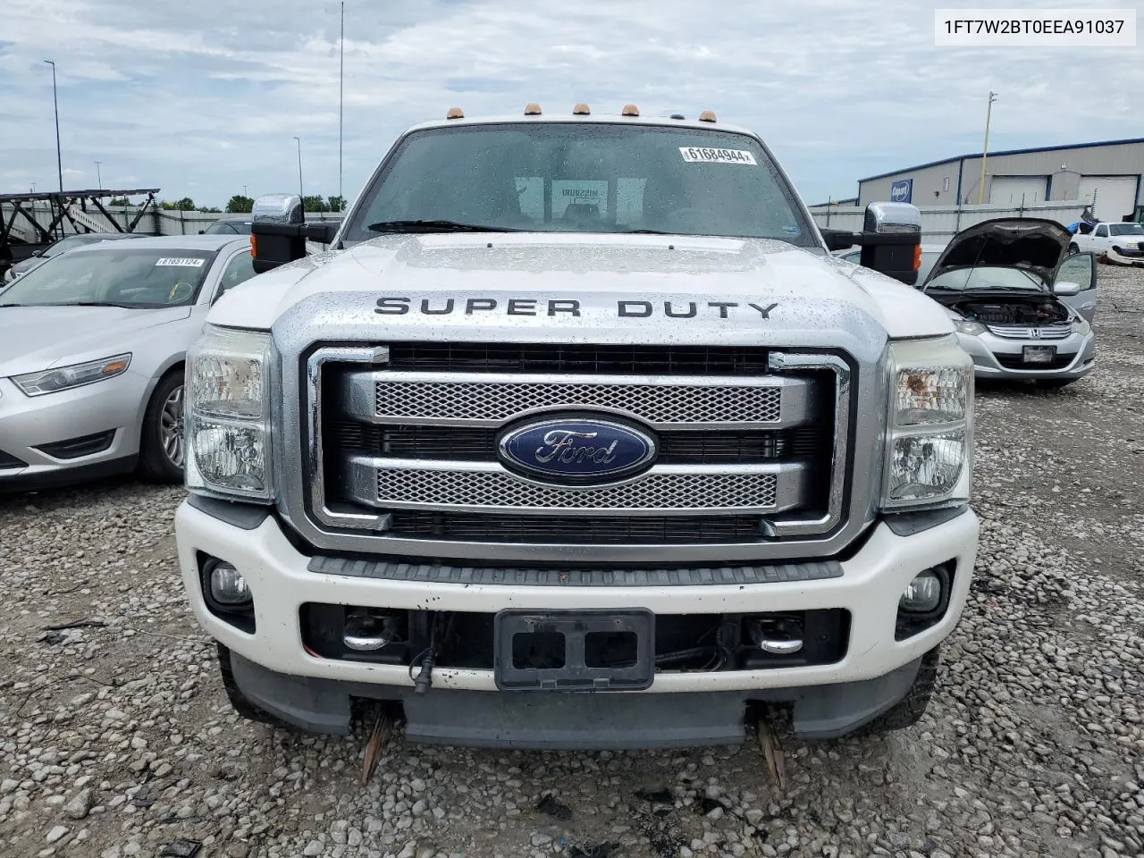 2014 Ford F250 Super Duty VIN: 1FT7W2BT0EEA91037 Lot: 61684944