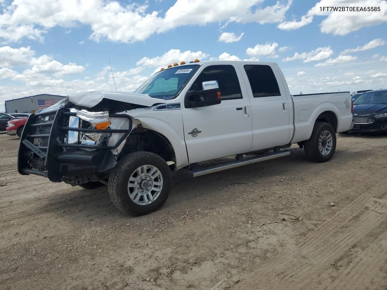 2014 Ford F250 Super Duty VIN: 1FT7W2BT0EEA65585 Lot: 62053454