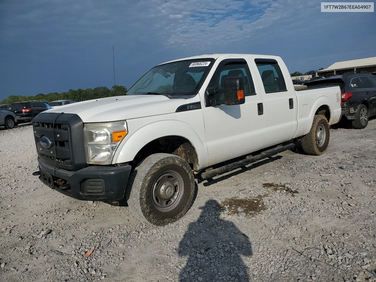 2014 Ford F250 Super Duty VIN: 1FT7W2B67EEA04907 Lot: 66968224