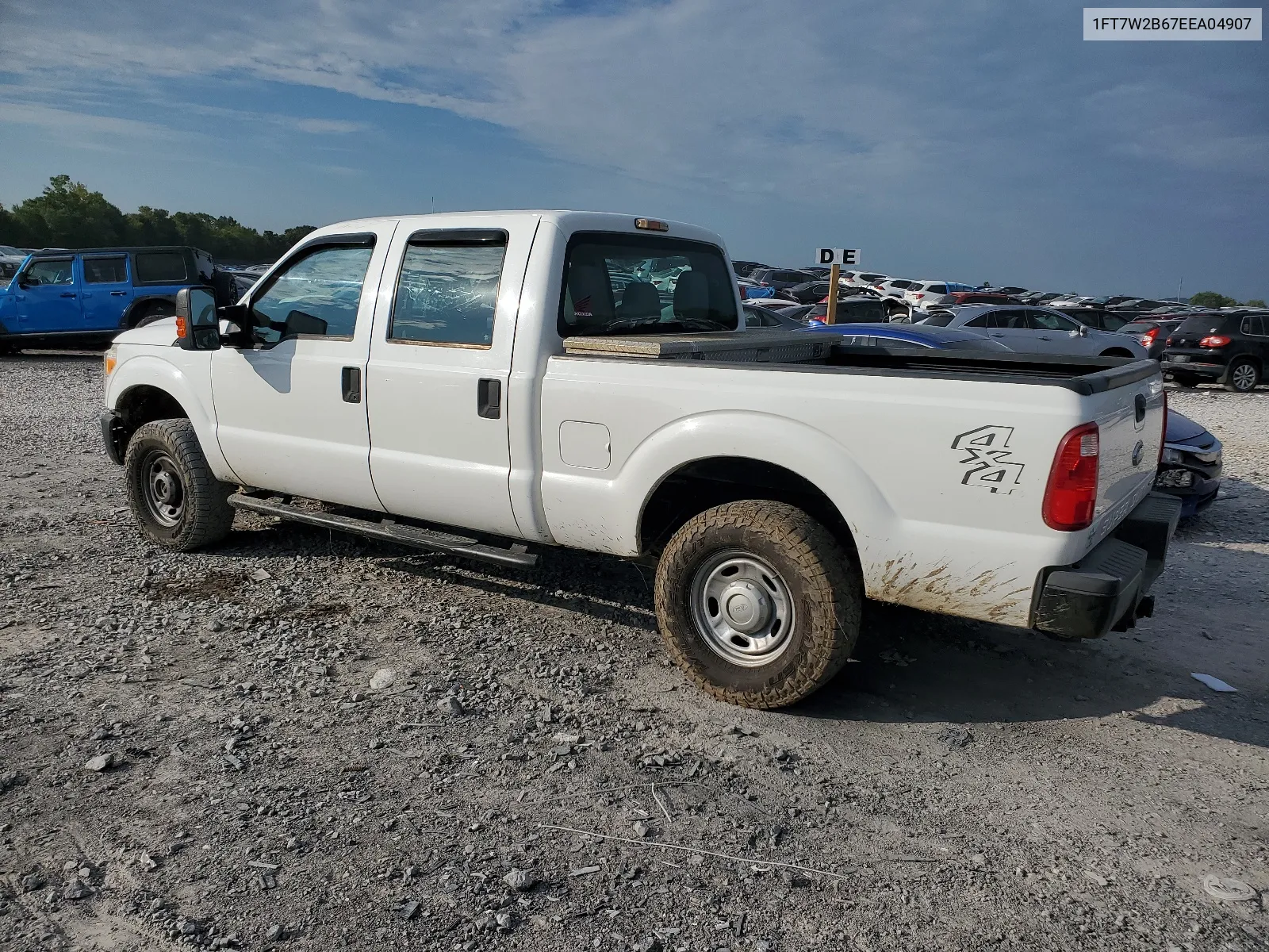 2014 Ford F250 Super Duty VIN: 1FT7W2B67EEA04907 Lot: 66968224