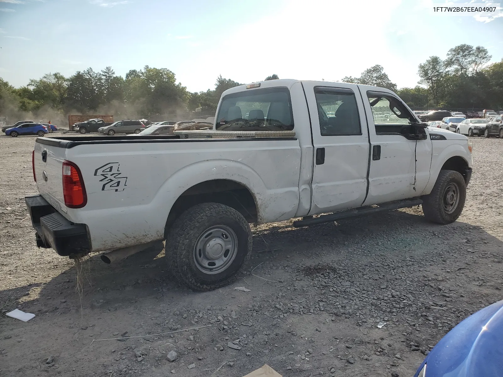 2014 Ford F250 Super Duty VIN: 1FT7W2B67EEA04907 Lot: 66968224