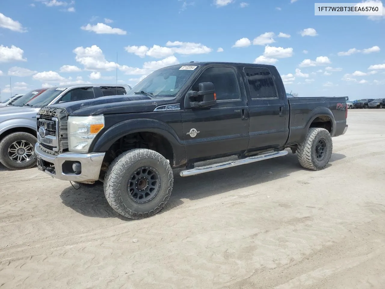 2014 Ford F250 Super Duty VIN: 1FT7W2BT3EEA65760 Lot: 67102054