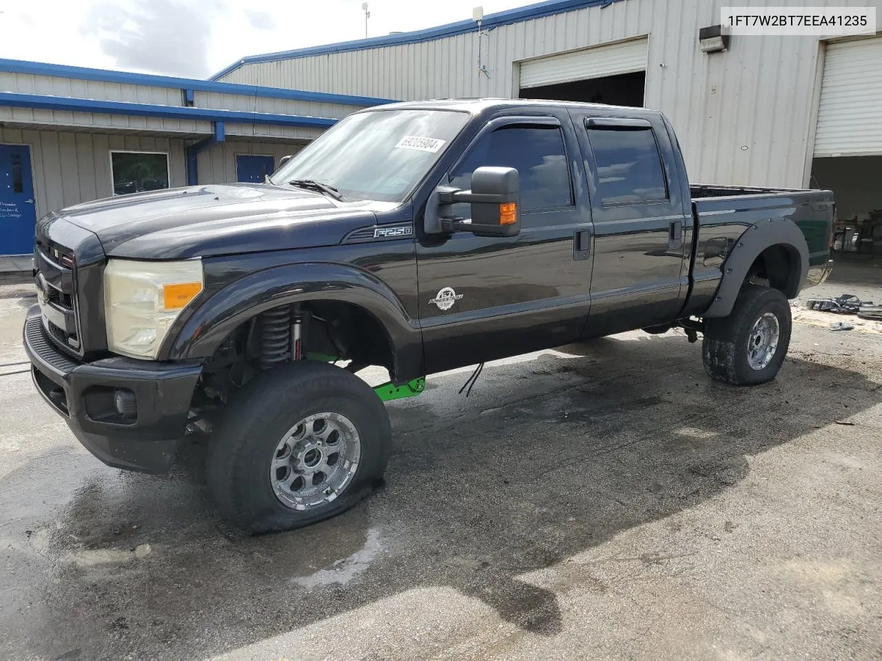 2014 Ford F250 Super Duty VIN: 1FT7W2BT7EEA41235 Lot: 69205904