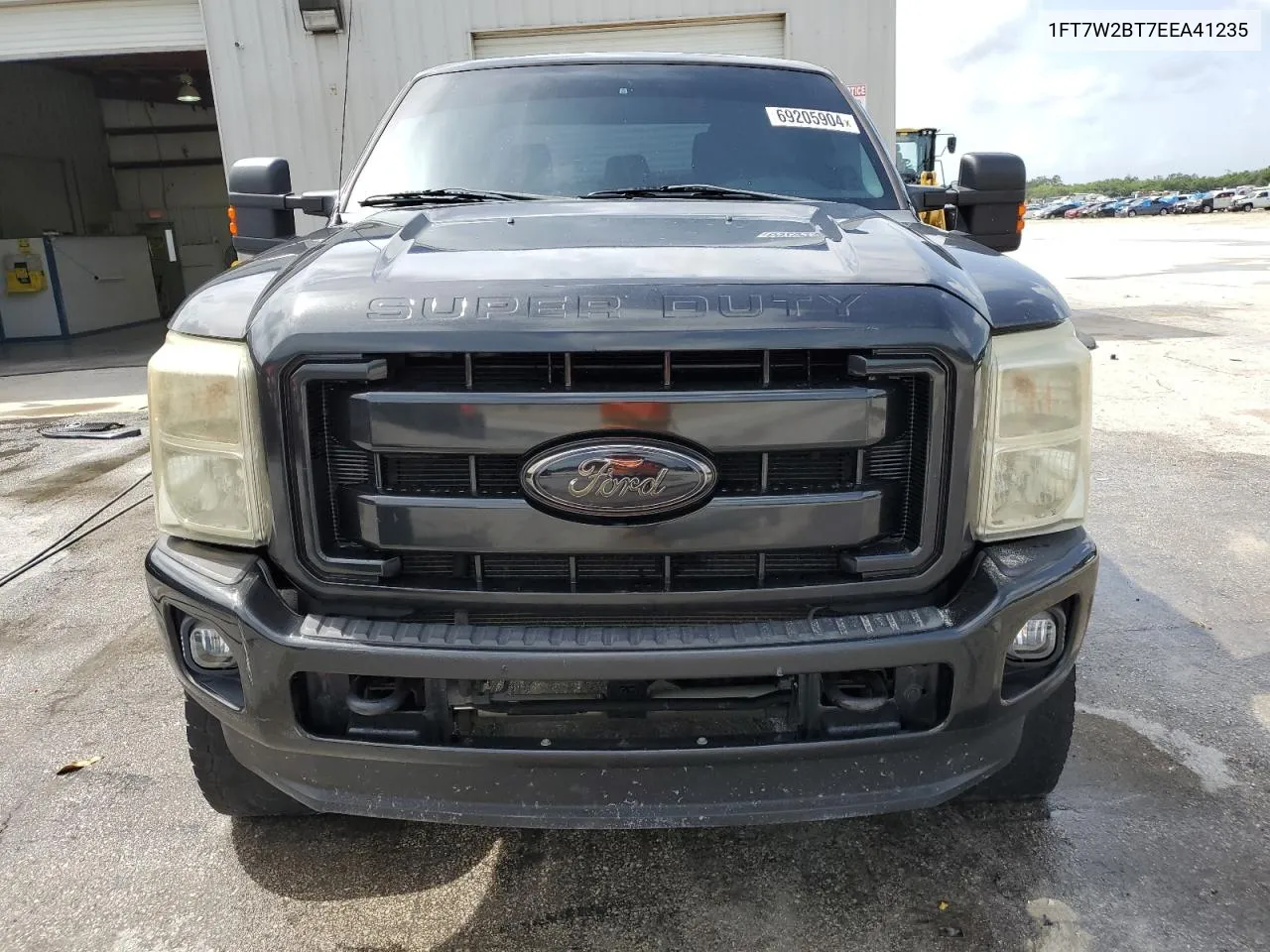 2014 Ford F250 Super Duty VIN: 1FT7W2BT7EEA41235 Lot: 69205904