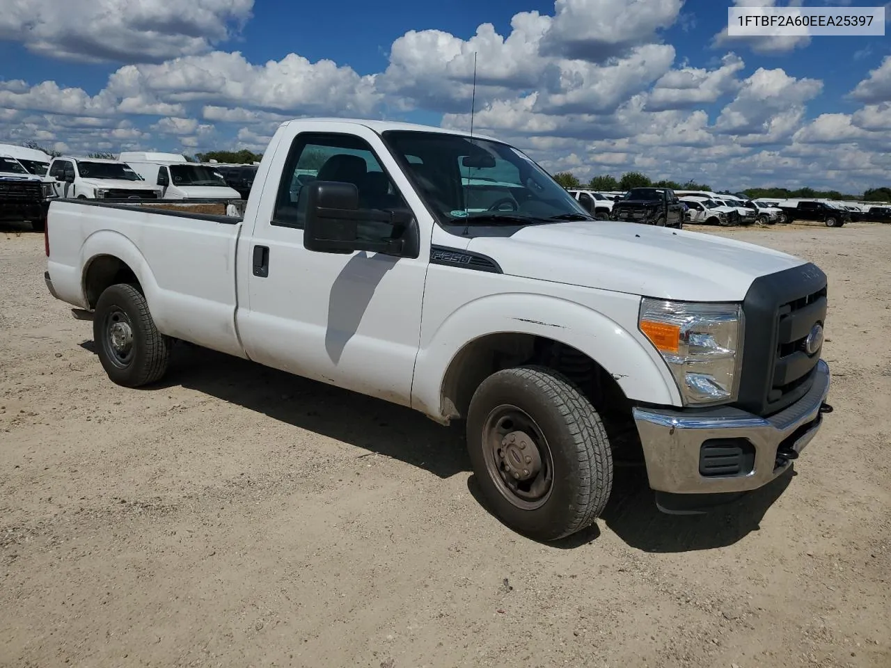 2014 Ford F250 Super Duty VIN: 1FTBF2A60EEA25397 Lot: 70363554