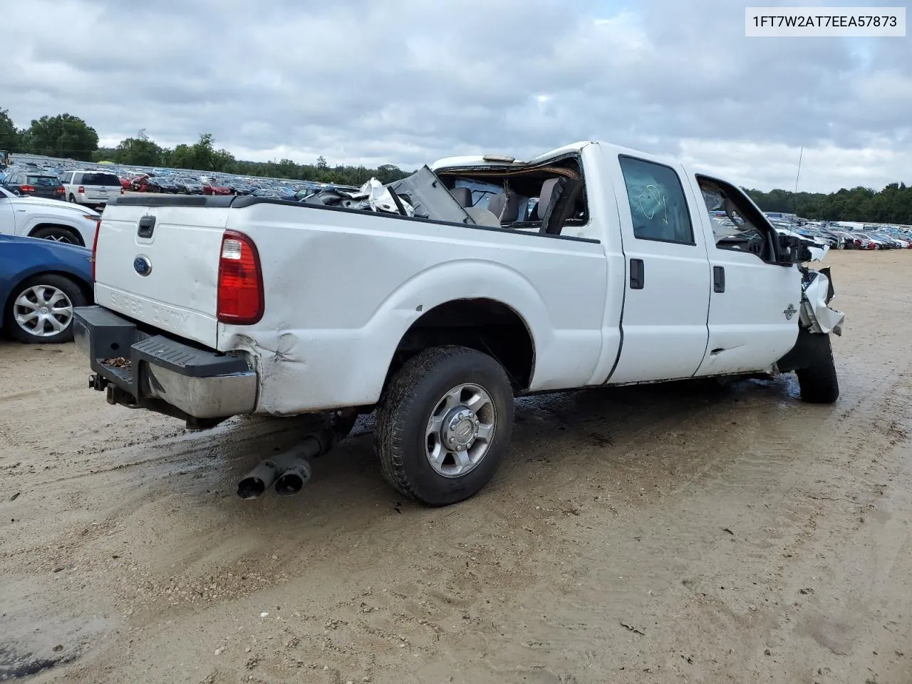 1FT7W2AT7EEA57873 2014 Ford F250 Super Duty