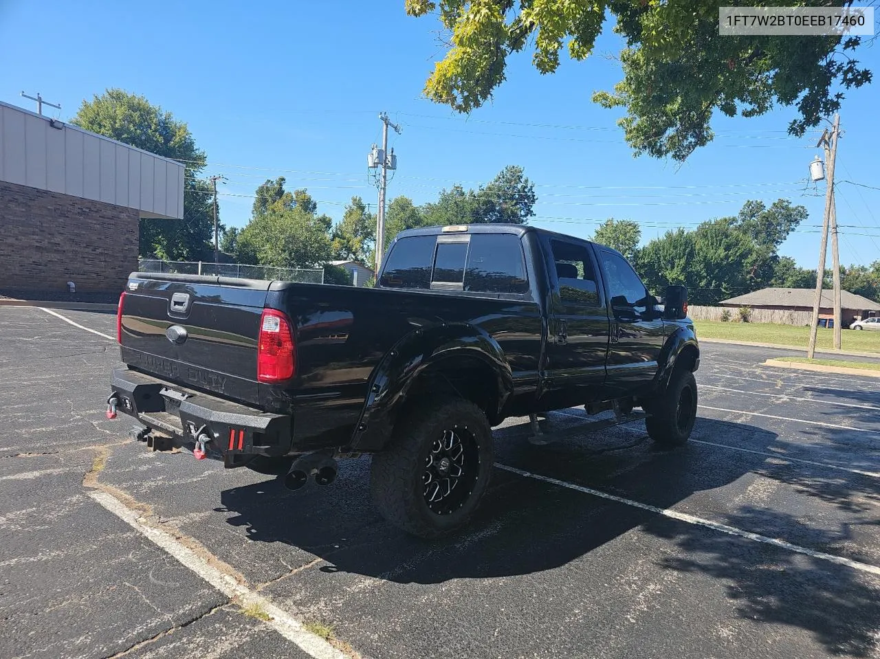 2014 Ford F250 Super Duty VIN: 1FT7W2BT0EEB17460 Lot: 71213134