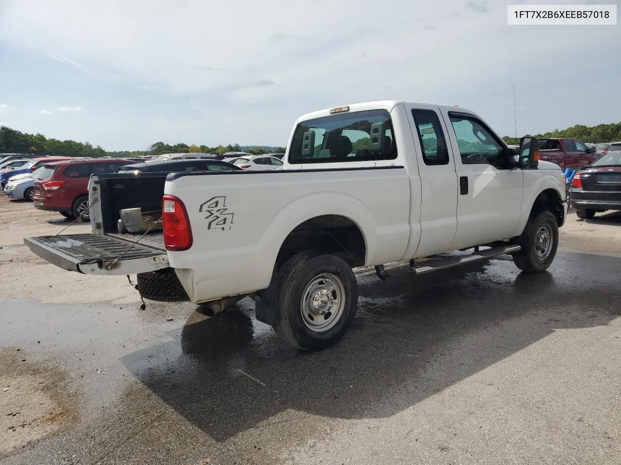 2014 Ford F250 Super Duty VIN: 1FT7X2B6XEEB57018 Lot: 71450434