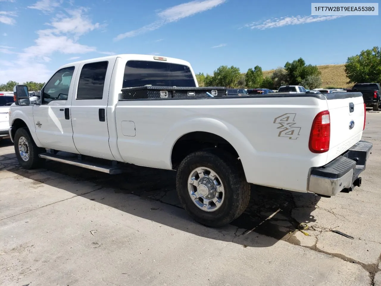 2014 Ford F250 Super Duty VIN: 1FT7W2BT9EEA55380 Lot: 72577934