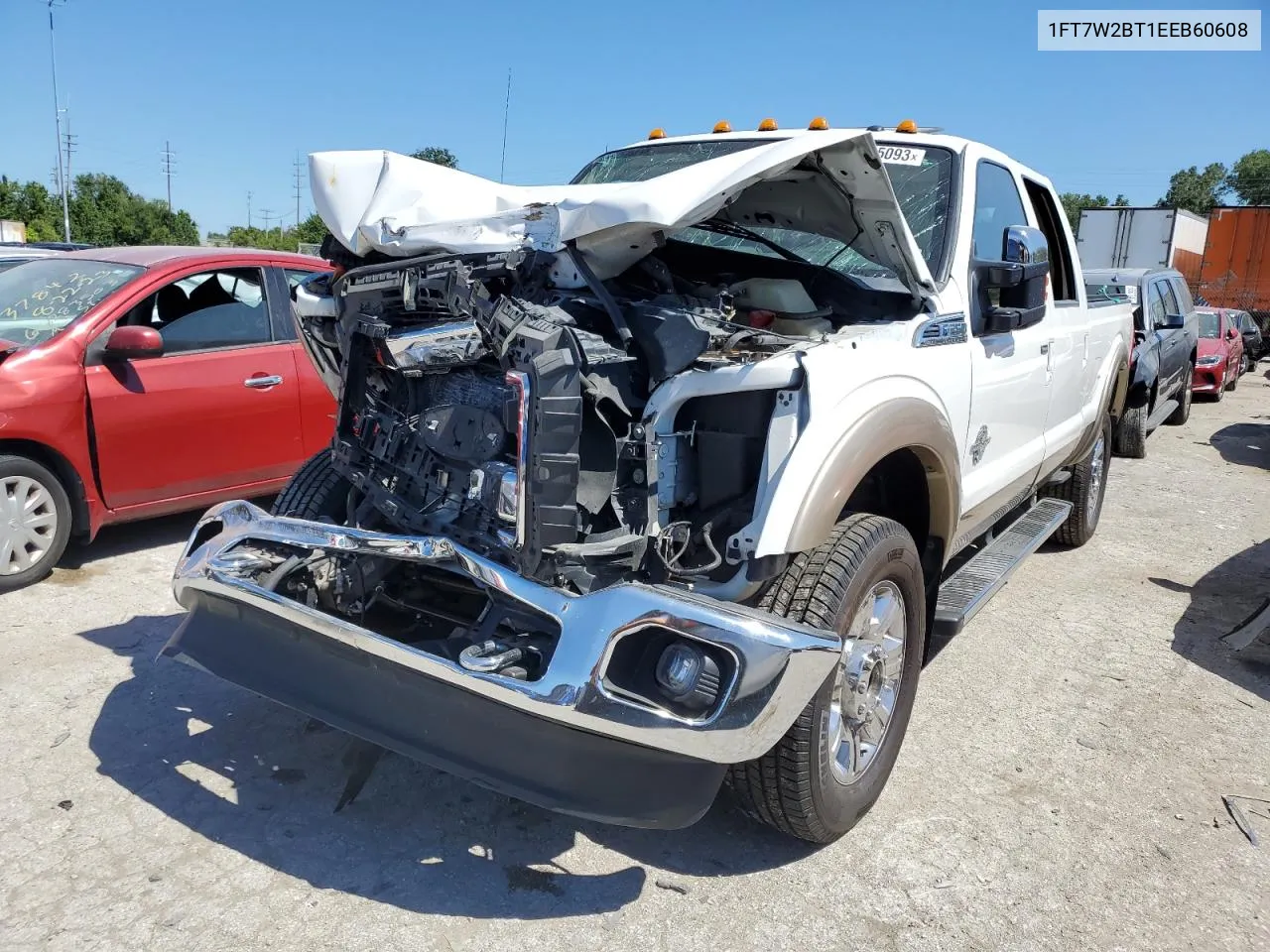 2014 Ford F250 Super Duty VIN: 1FT7W2BT1EEB60608 Lot: 74199374