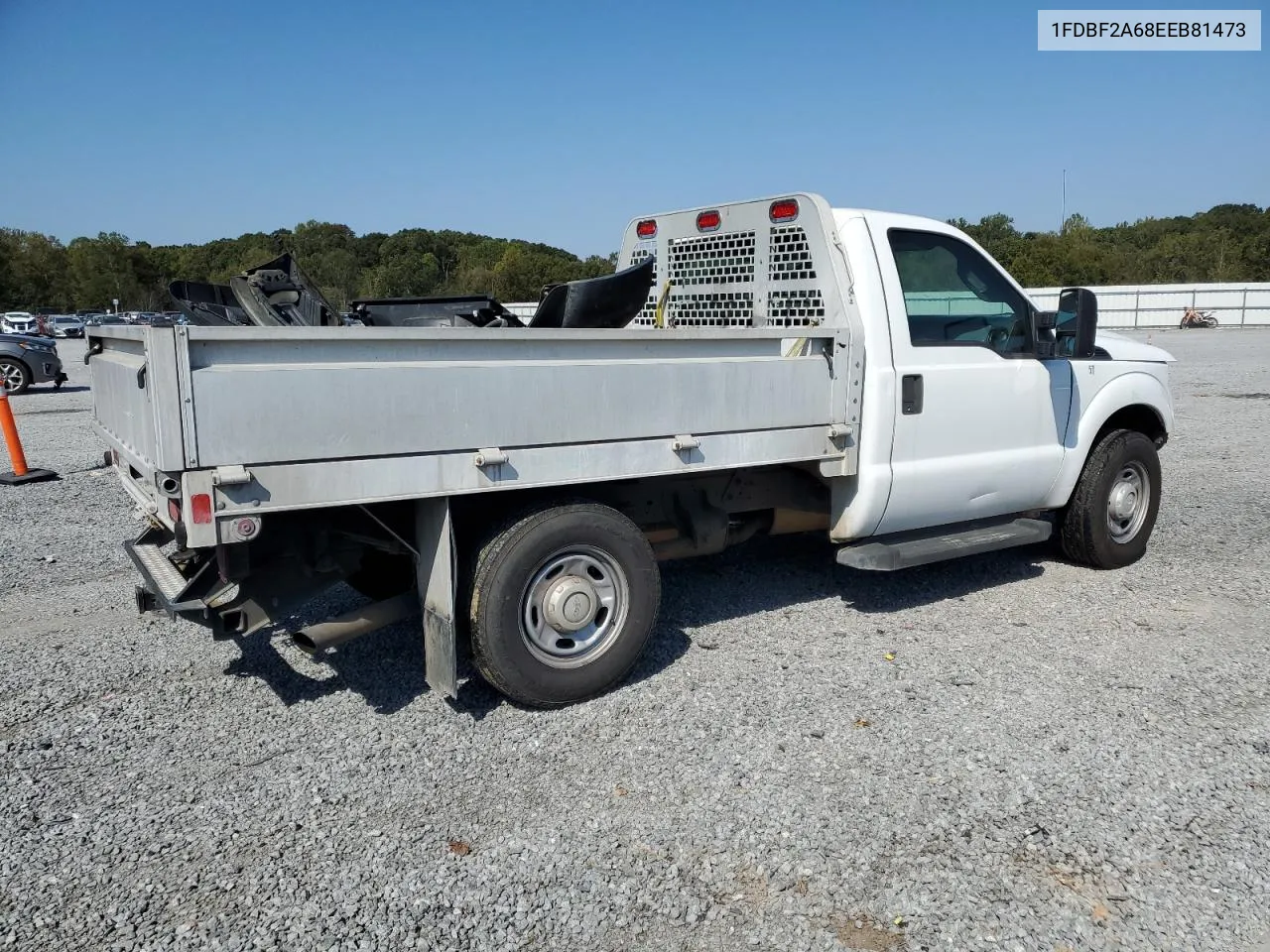 2014 Ford F250 Super Duty VIN: 1FDBF2A68EEB81473 Lot: 74416374