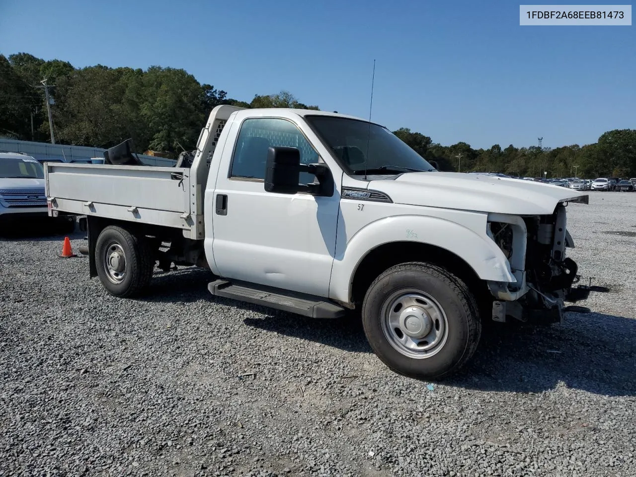 2014 Ford F250 Super Duty VIN: 1FDBF2A68EEB81473 Lot: 74416374