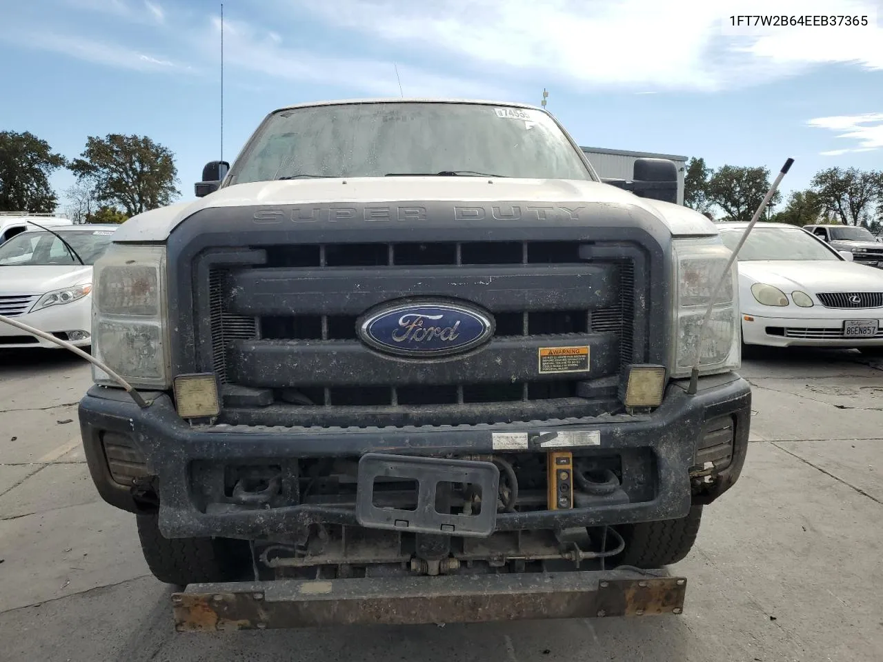 2014 Ford F250 Super Duty VIN: 1FT7W2B64EEB37365 Lot: 74555194