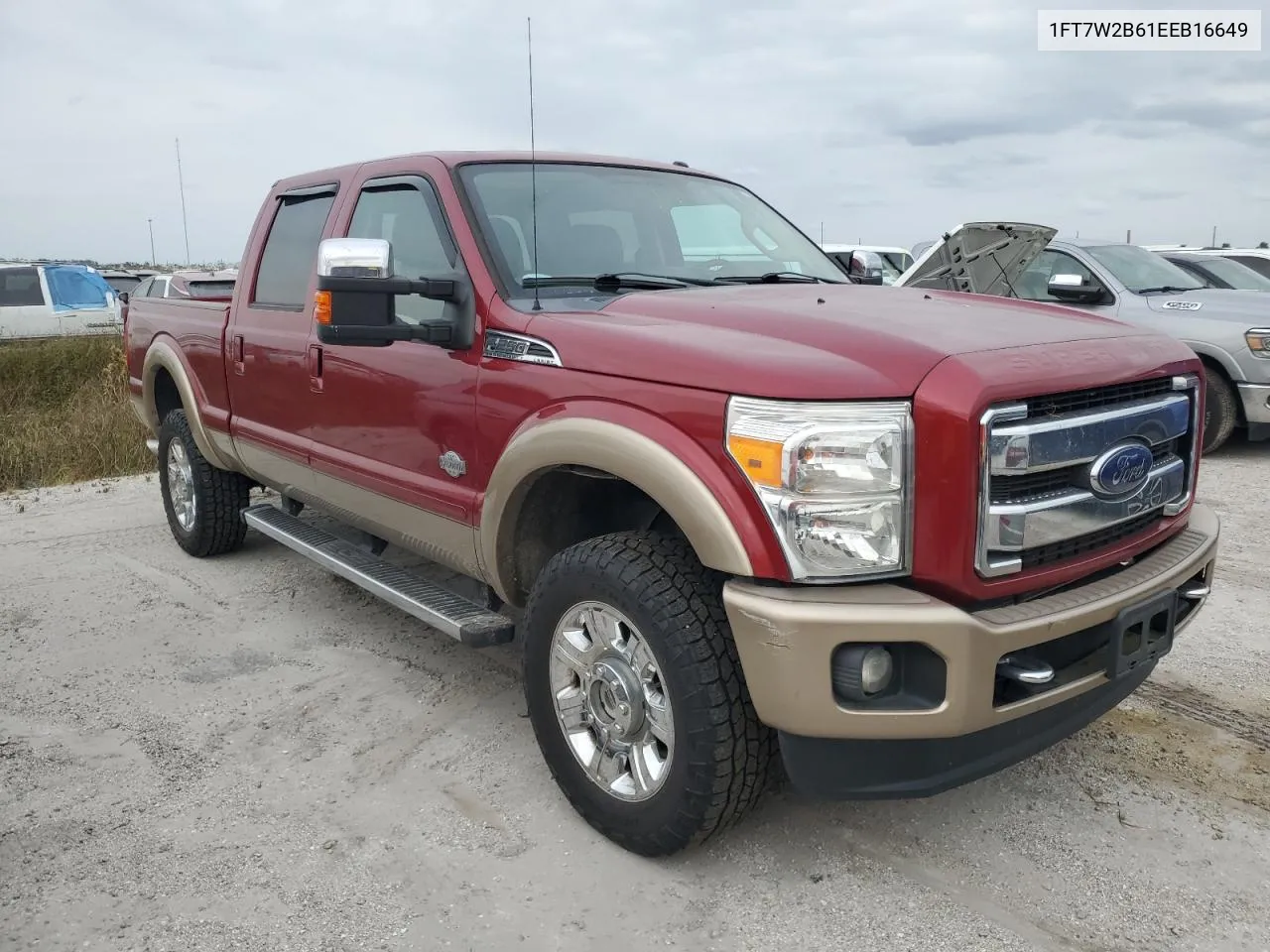 2014 Ford F250 Super Duty VIN: 1FT7W2B61EEB16649 Lot: 76375084