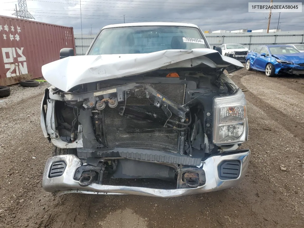 1FTBF2A62EEA58045 2014 Ford F250 Super Duty