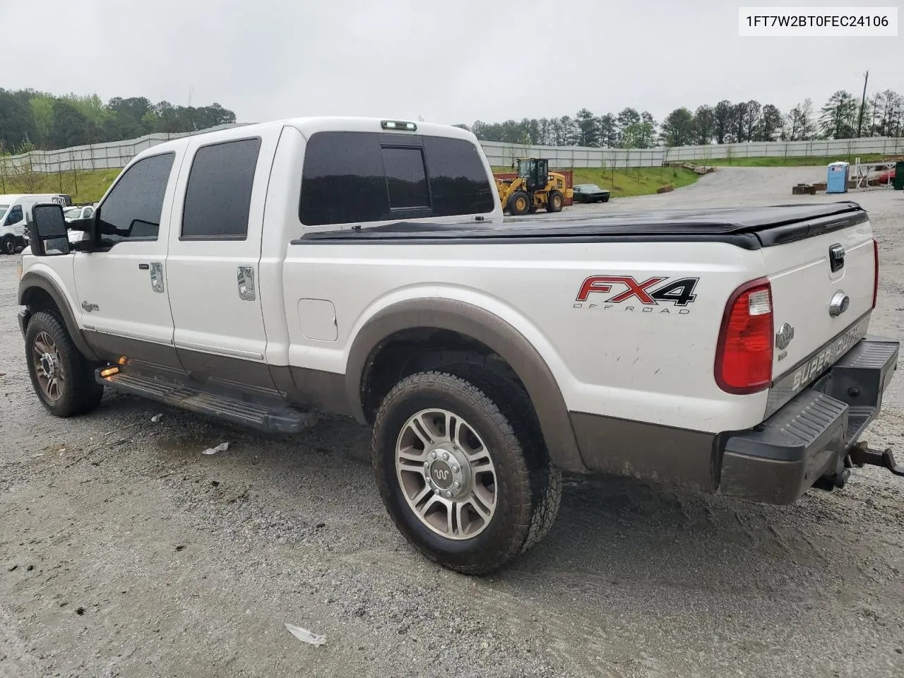 2015 Ford F250 Super Duty VIN: 1FT7W2BT0FEC24106 Lot: 50227854