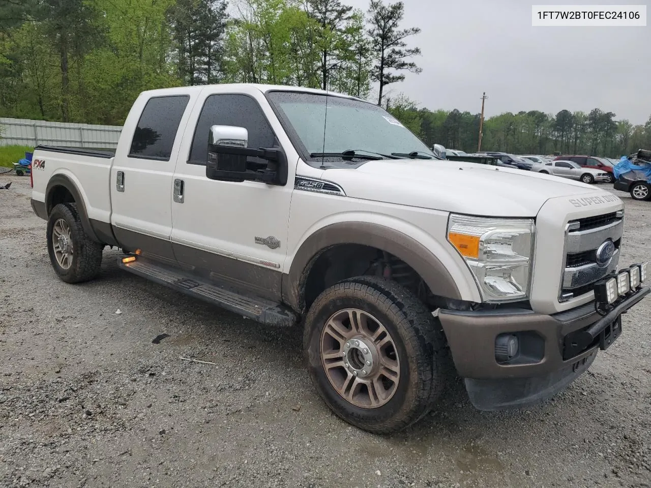 2015 Ford F250 Super Duty VIN: 1FT7W2BT0FEC24106 Lot: 50227854