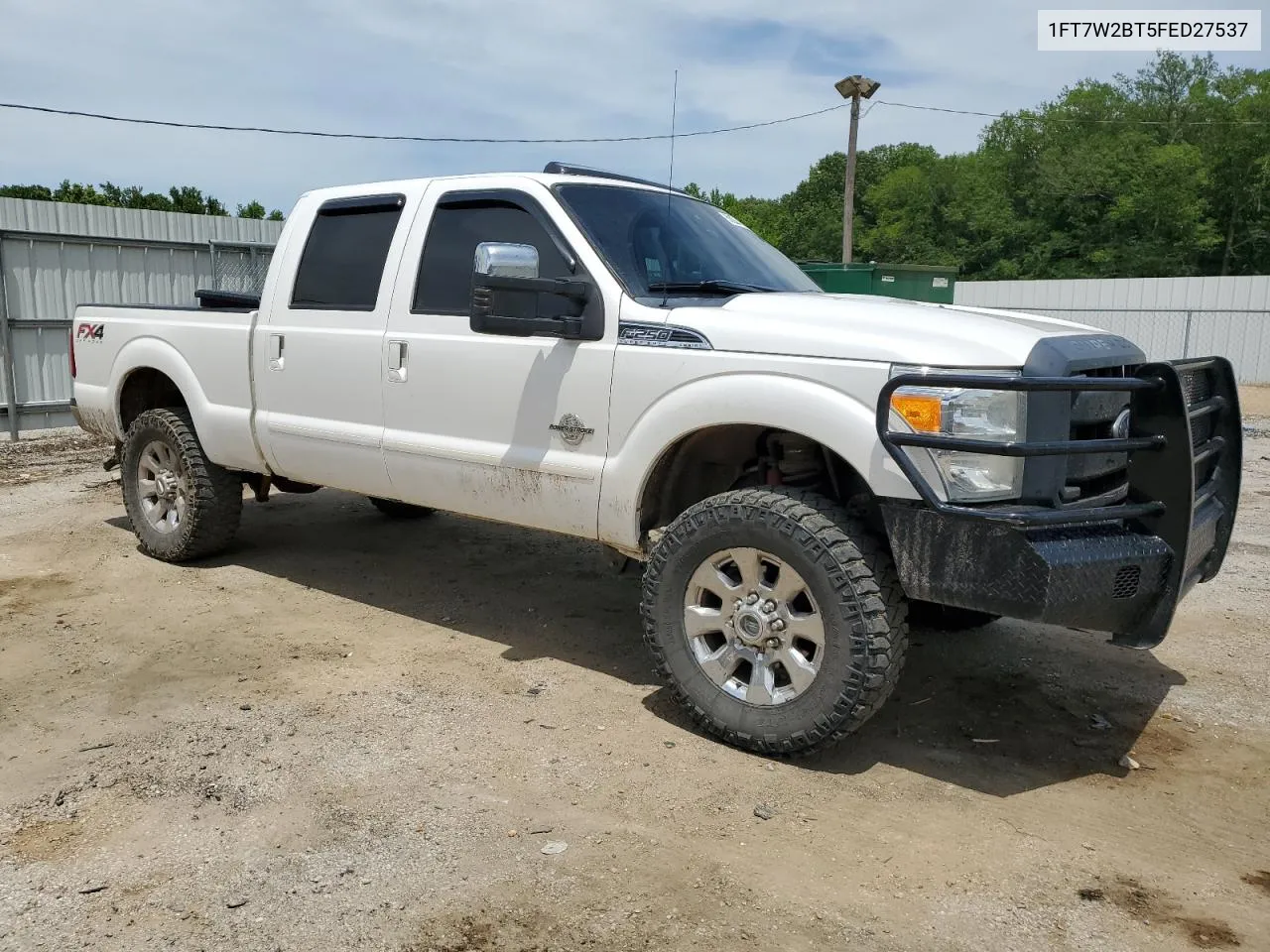 2015 Ford F250 Super Duty VIN: 1FT7W2BT5FED27537 Lot: 58627454