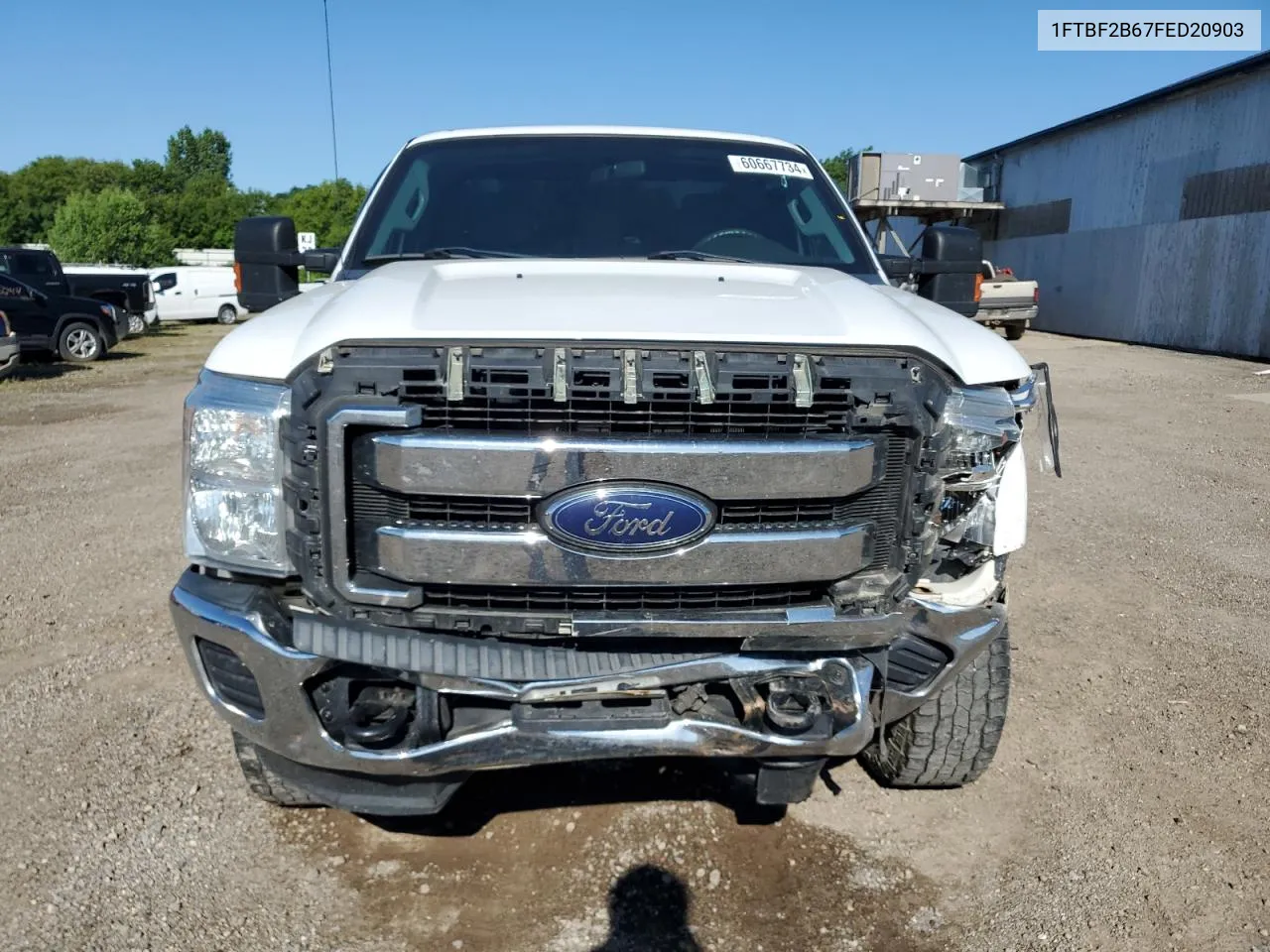 1FTBF2B67FED20903 2015 Ford F250 Super Duty