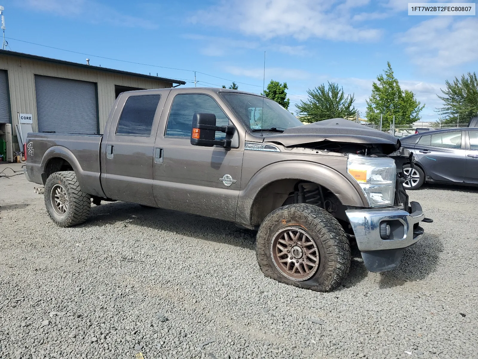 2015 Ford F250 Super Duty VIN: 1FT7W2BT2FEC80807 Lot: 60871824