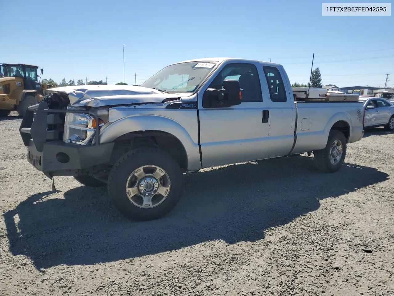 2015 Ford F250 Super Duty VIN: 1FT7X2B67FED42595 Lot: 61123674