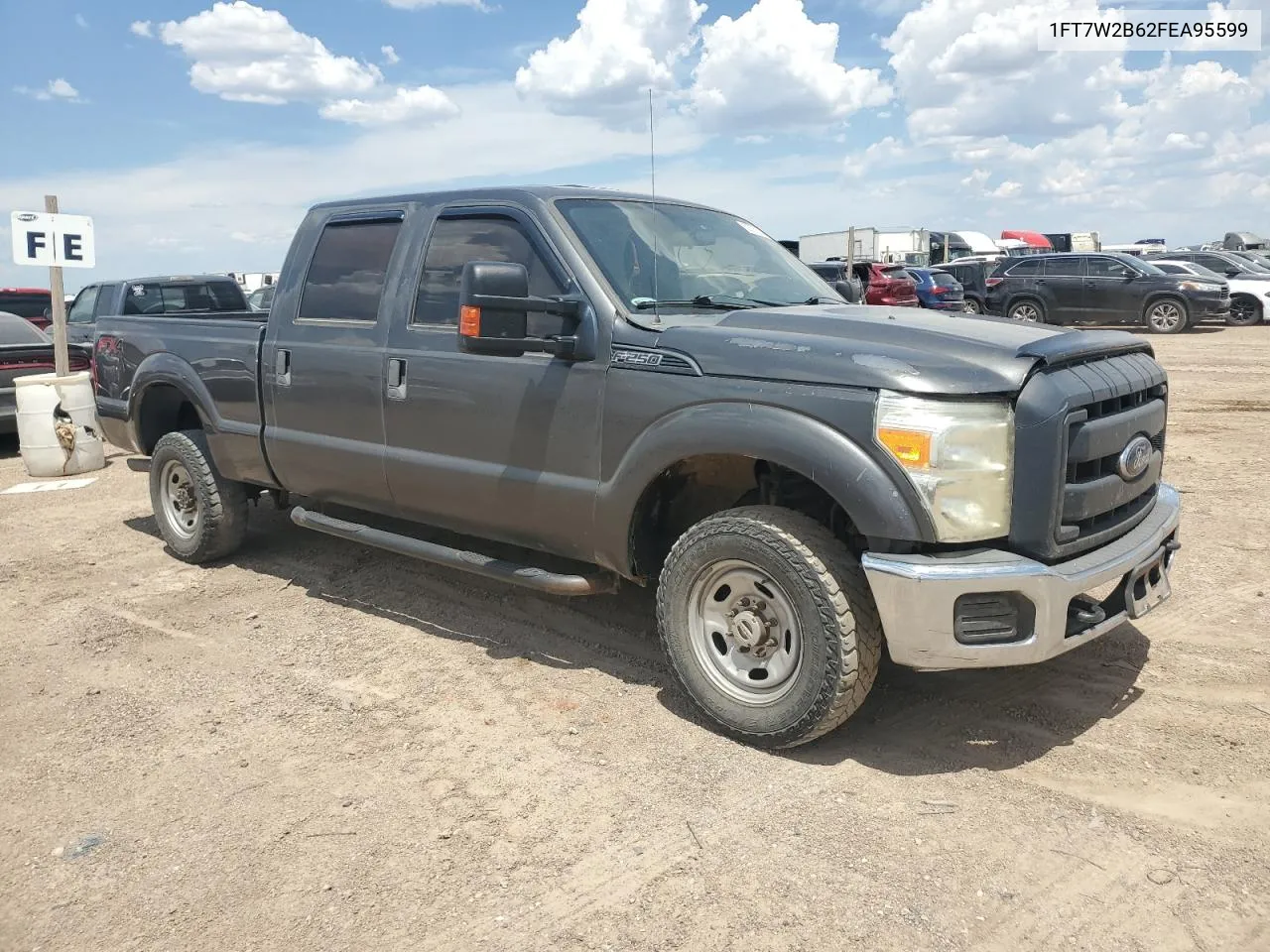 1FT7W2B62FEA95599 2015 Ford F250 Super Duty