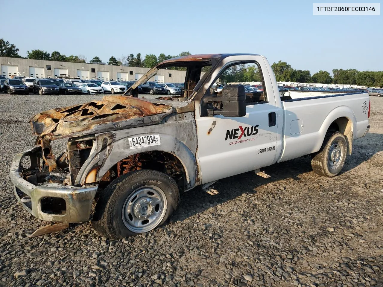 2015 Ford F250 Super Duty VIN: 1FTBF2B60FEC03146 Lot: 64347934