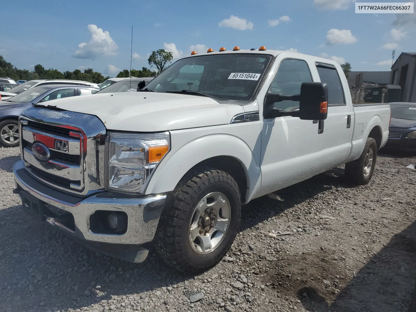 2015 Ford F250 Super Duty VIN: 1FT7W2A66FEC66307 Lot: 65151044